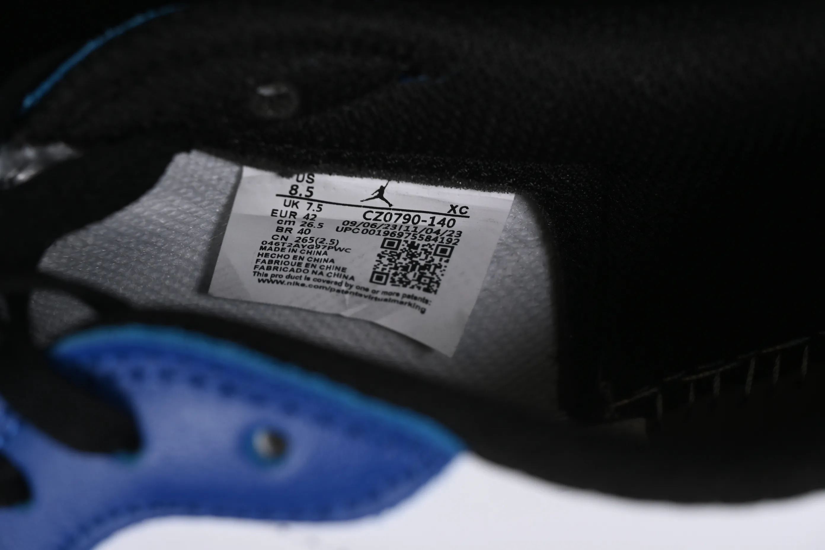 All categories Air Jordan Jordan series basketball shoes Air Jordan 1 Low Z version Air Jordan 1 Low AJ1 Joe 1 midnight blue low-top cultural casual sneakers CZ0790-140
